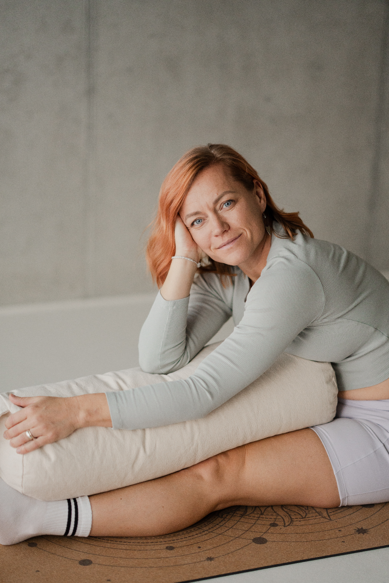 Portrait de Tina Valentina, prof de yoga à Bienne